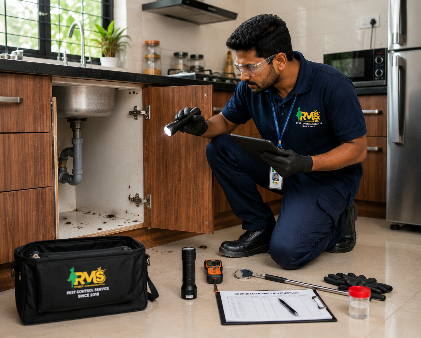 Safe and effective cockroach pest control service in Chennai
